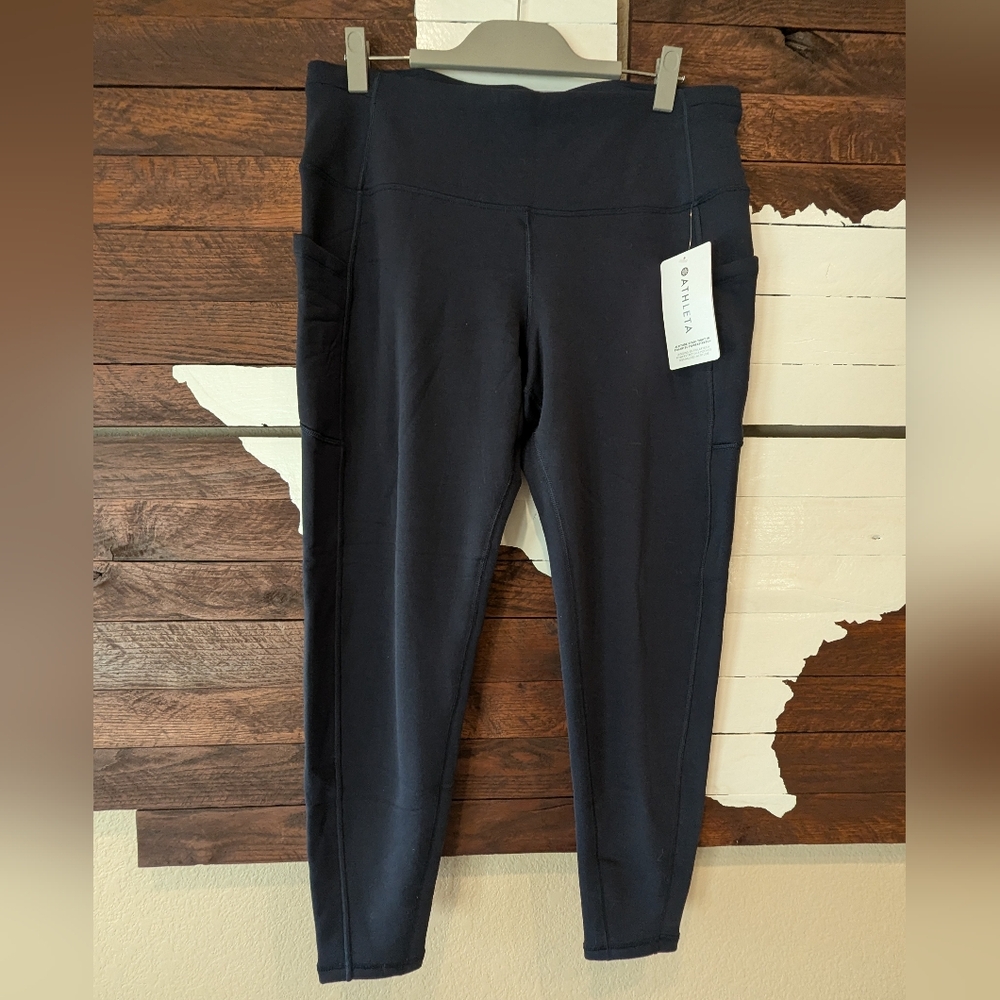 Athleta Altitude Stash Tight in Polartec Powerstretch